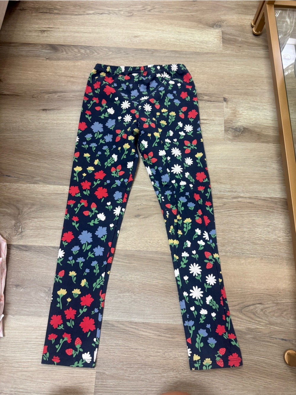 Girls floral pants size 8
